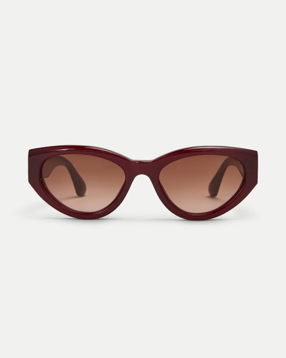 Veronica Beard Accessories|The Gift Guide*06 Sunglasses in Burgundy