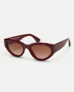 Veronica Beard Accessories|The Gift Guide*06 Sunglasses in Burgundy