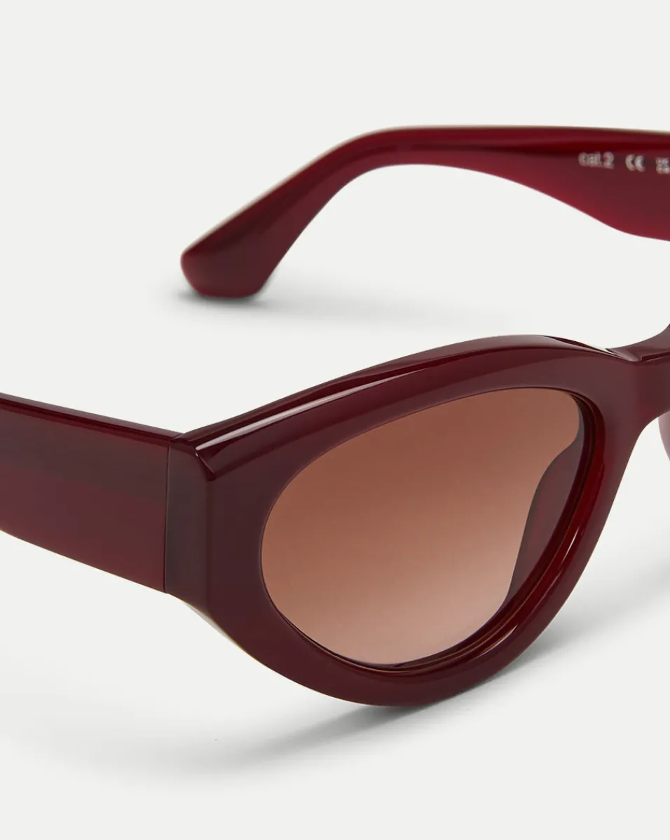 Veronica Beard Accessories|The Gift Guide*06 Sunglasses in Burgundy