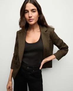 Veronica Beard Jackets & Outerwear|Matching Sets*Aaliyah Knit Jacket in Acorn/Black