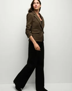 Veronica Beard Jackets & Outerwear|Matching Sets*Aaliyah Knit Jacket in Acorn/Black