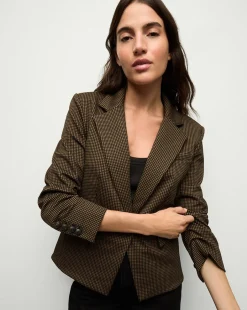 Veronica Beard Jackets & Outerwear|Matching Sets*Aaliyah Knit Jacket in Acorn/Black