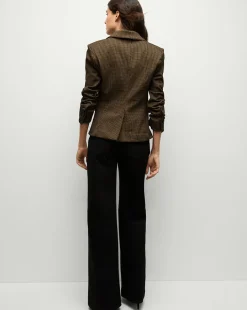 Veronica Beard Jackets & Outerwear|Matching Sets*Aaliyah Knit Jacket in Acorn/Black