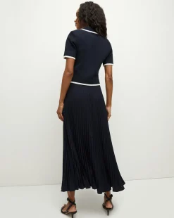 Veronica Beard Skirts & Shorts*Addi Pleated Skirt in Navy