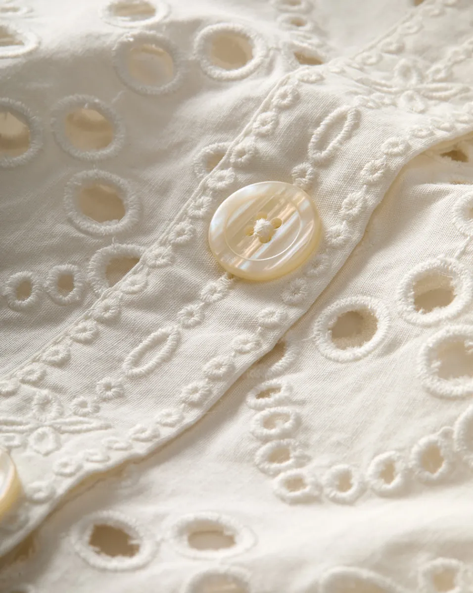 Veronica Beard Tops|Matching Sets*Adelyn Cotton Eyelet Tank in Off-White