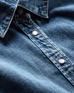 Veronica Beard Tops|The Veronicas' Favorites*Aderes Denim Shirt in Light Blue Starlight