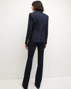 Veronica Beard Jackets & Outerwear|Matching Sets*Aire Denim Dickey Jacket in Dark Wash MidnightWash
