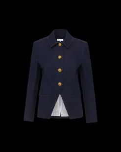 Veronica Beard Jackets & Outerwear|Matching Sets*Aire Denim Dickey Jacket in Dark Wash MidnightWash