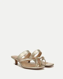 Veronica Beard Sandals*Alanis Sandal in Platinum