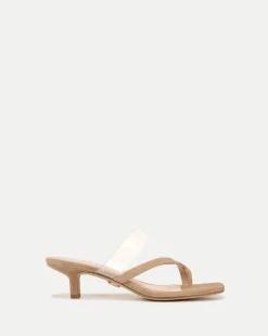 Veronica Beard Sandals*Alanis Sandal in Sand Sand/Clear