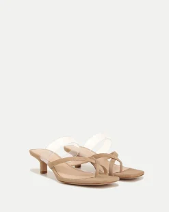 Veronica Beard Sandals*Alanis Sandal in Sand Sand/Clear