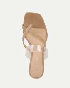 Veronica Beard Sandals*Alanis Sandal in Sand Sand/Clear