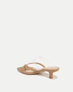 Veronica Beard Sandals*Alanis Sandal in Sand Sand/Clear