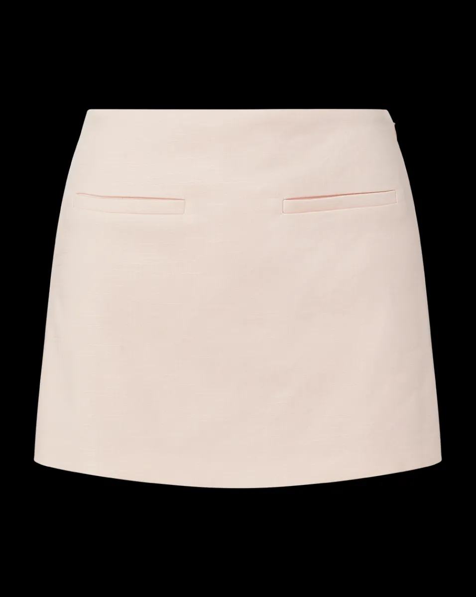 Veronica Beard Skirts & Shorts*Alida Stretch-Linen Skort PinkHaze