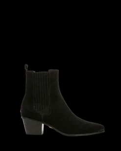 Veronica Beard Boots & Booties*Alina Suede Bootie in Black