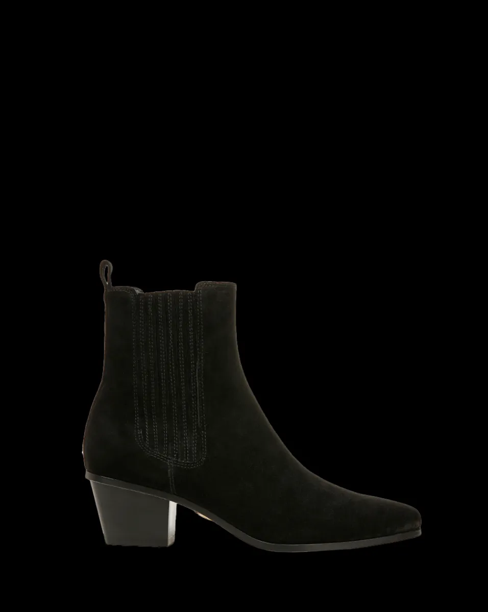 Veronica Beard Boots & Booties*Alina Suede Bootie in Black
