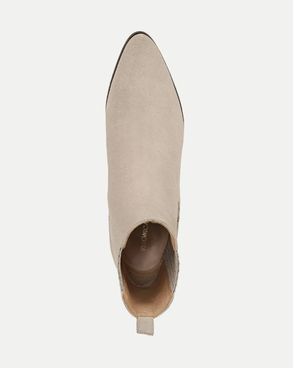 Veronica Beard Boots & Booties*Alina Suede Bootie in Ecru