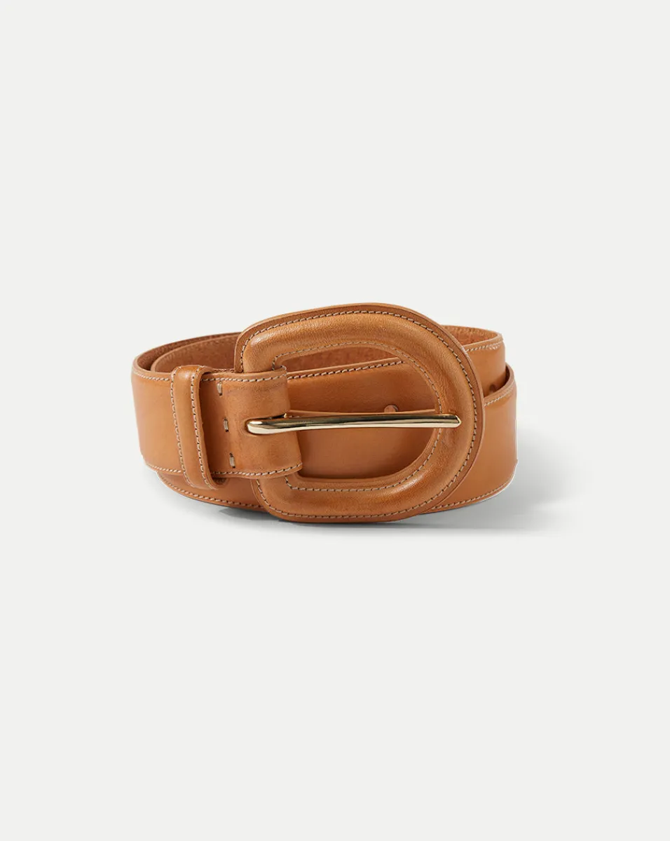 Veronica Beard Accessories*Aloe Belt in Beige