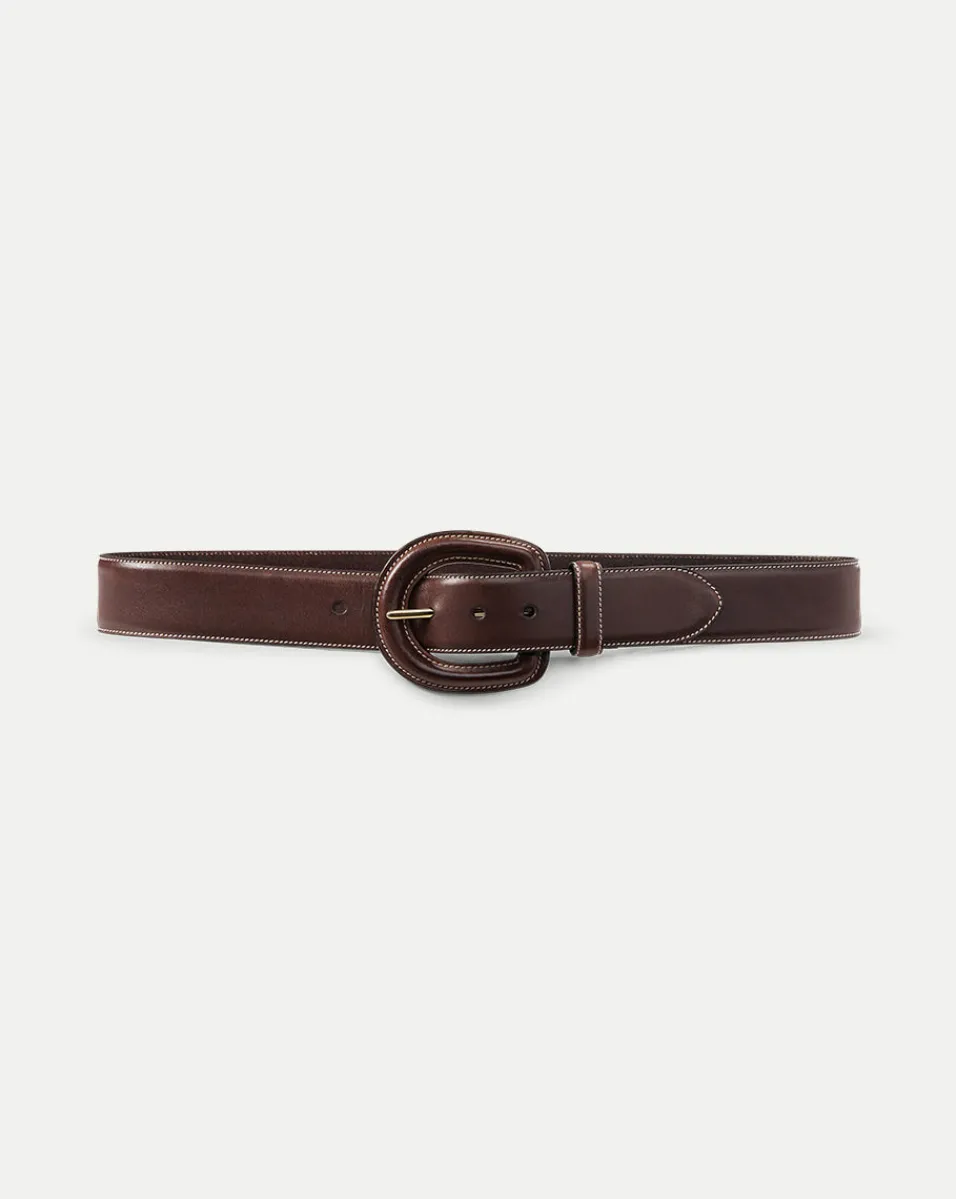 Veronica Beard Accessories*Aloe Belt in Brown