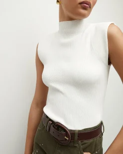Veronica Beard Accessories*Aloe Belt in Brown