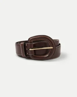 Veronica Beard Accessories*Aloe Belt in Brown