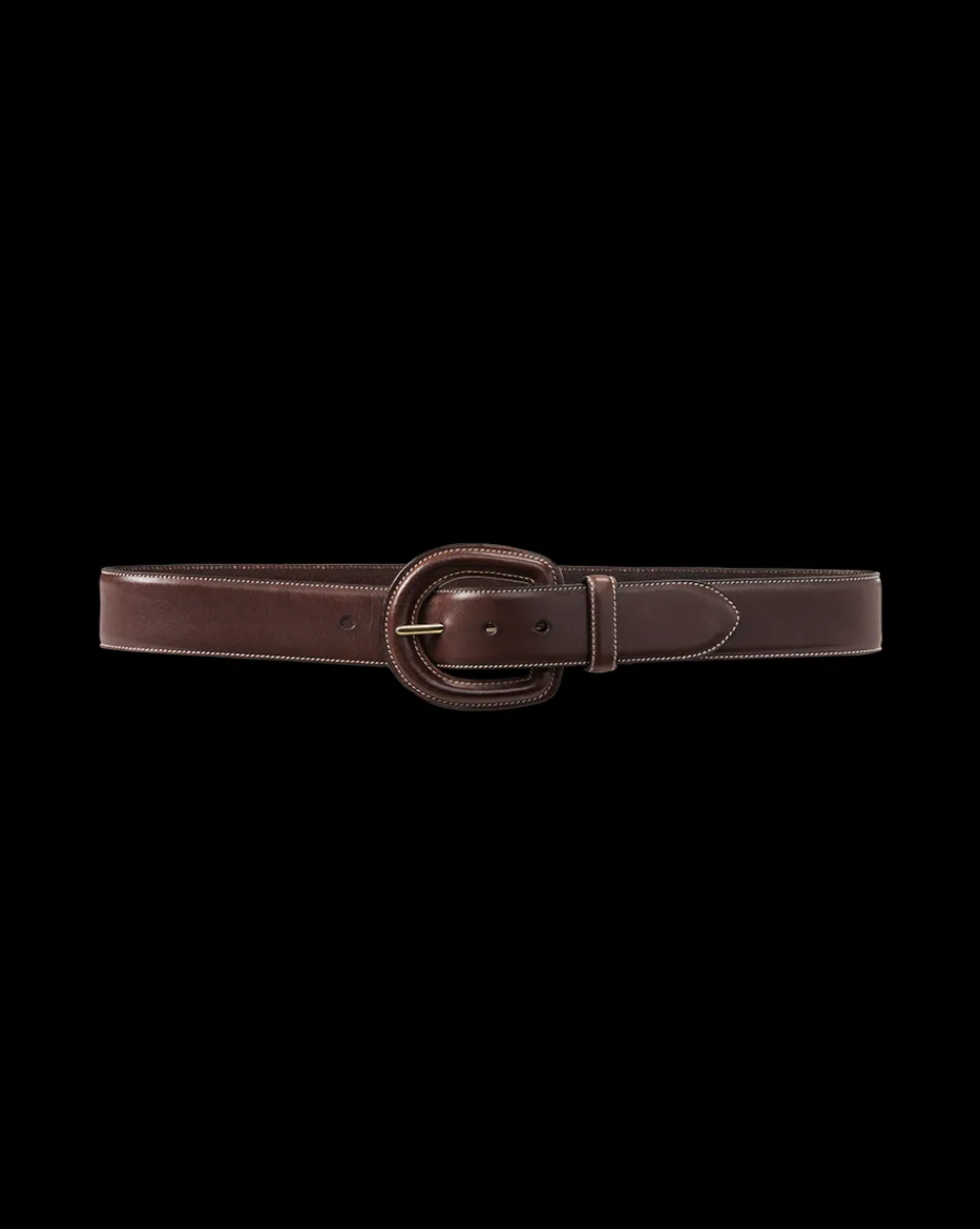 Veronica Beard Accessories*Aloe Belt in Brown