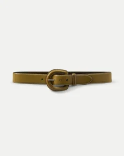 Veronica Beard Accessories*Aloe Belt in Green