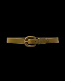 Veronica Beard Accessories*Aloe Belt in Green