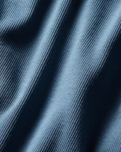 Veronica Beard Tops*Anabel Slate Blue Puff-Sleeved Top SlateBlue