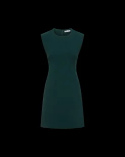 Veronica Beard Dresses|Matching Sets*Anais Sheath Dress in Emerald Green Pine