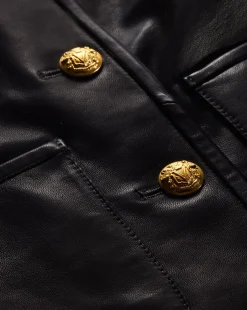Veronica Beard Jackets & Outerwear|The Veronicas' Favorites*Andrea Leather Jacket in Black