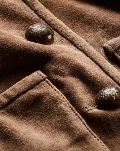 Veronica Beard Jackets & Outerwear|The Veronicas' Favorites*Andrea Suede Jacket in Bark