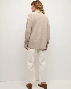 Veronica Beard Sweaters|Tops*Annalise Merino Cashmere Cardigan in Oatmeal