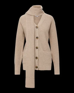 Veronica Beard Sweaters|Tops*Annalise Merino Cashmere Cardigan in Oatmeal