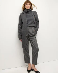 Veronica Beard Sweaters|Tops*Annalise Merino Cashmere Cardigan in Charcoal