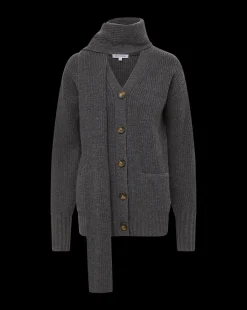 Veronica Beard Sweaters|Tops*Annalise Merino Cashmere Cardigan in Charcoal