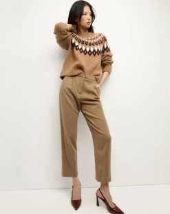 Veronica Beard Sweaters|Tops*Anne Fairisle Pullover in Russet Multi RussetMulti