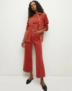 Veronica Beard Jackets & Outerwear*Anzu Jacket in Brick Red BrickRed