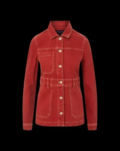 Veronica Beard Jackets & Outerwear*Anzu Jacket in Brick Red BrickRed