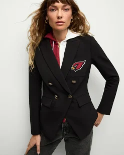 Veronica Beard Jackets & Outerwear*Arizona Cardinals Dickey Jacket in Black/Gold ArizonaCardinals
