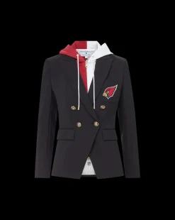 Veronica Beard Jackets & Outerwear*Arizona Cardinals Dickey Jacket in Black/Gold ArizonaCardinals