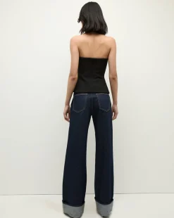 Veronica Beard Tops|The Veronicas' Favorites*Arlette Strapless Peplum Bustier in Black