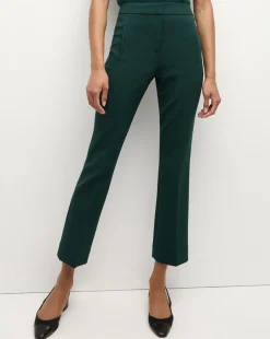 Veronica Beard Pants|Matching Sets*Arte High Waisted Pant in Dark Green Pine