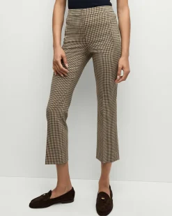 Veronica Beard Pants|Matching Sets*Arte Houndstooth Pants in Sand/Black