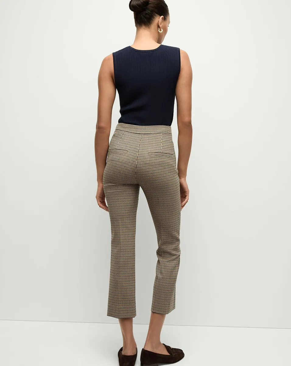 Veronica Beard Pants|Matching Sets*Arte Houndstooth Pants in Sand/Black