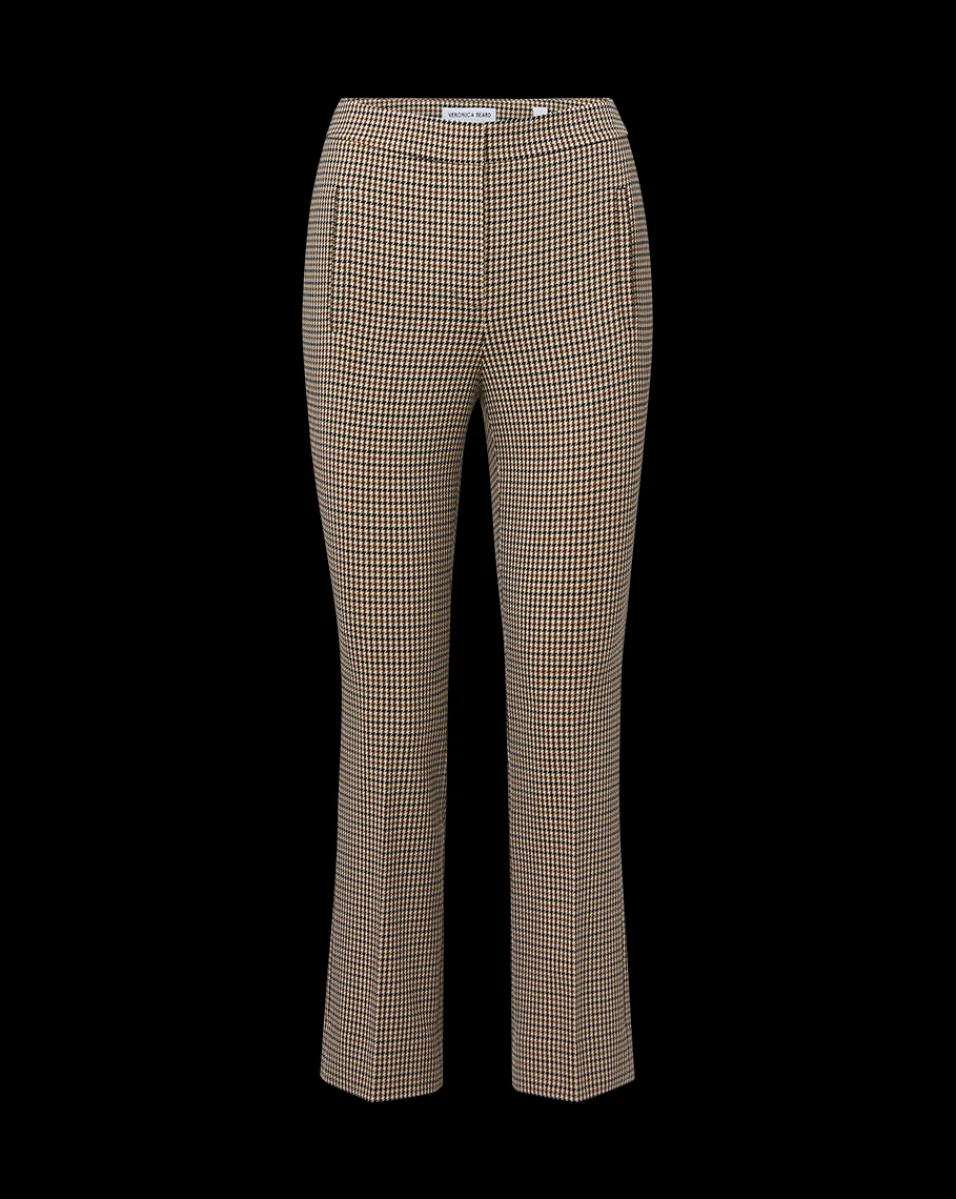 Veronica Beard Pants|Matching Sets*Arte Houndstooth Pants in Sand/Black