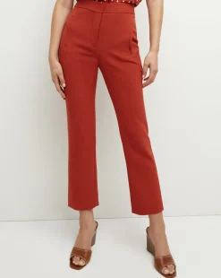 Veronica Beard Pants*Arte Pant in Brick Red BrickRed