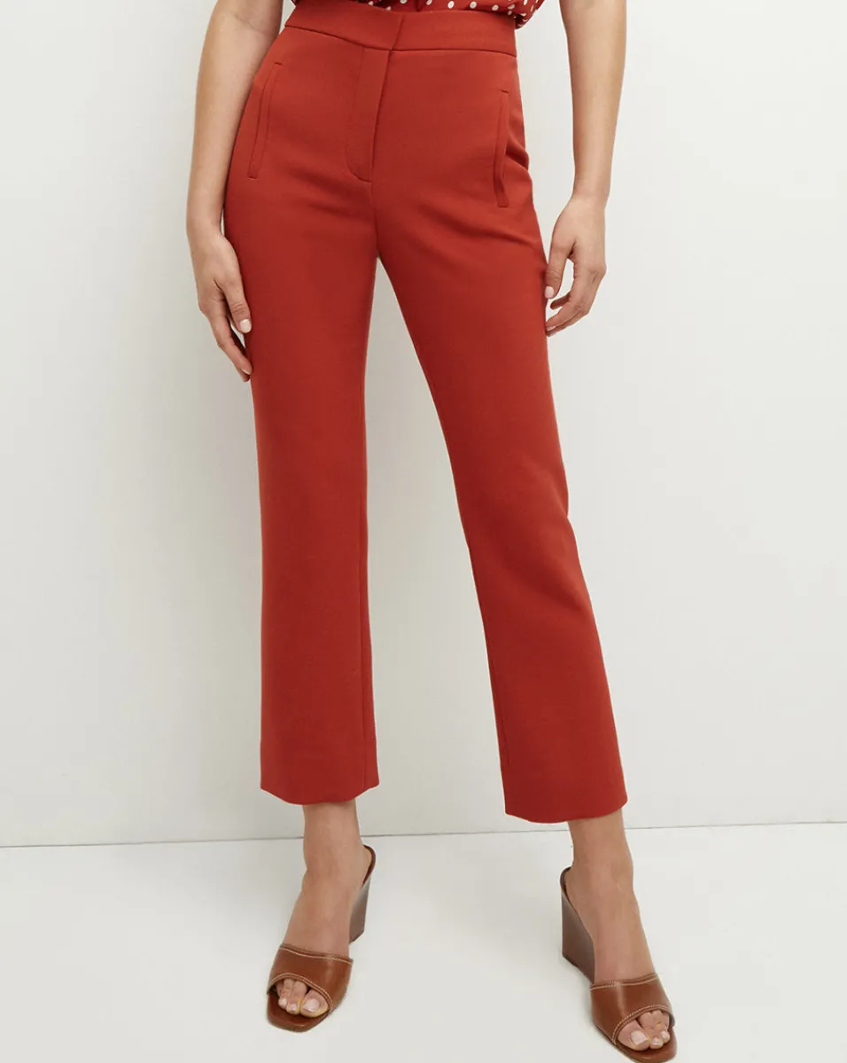 Veronica Beard Pants*Arte Pant in Brick Red BrickRed