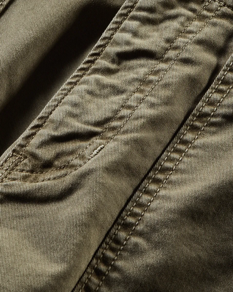 Veronica Beard Pants*Arya Straight-Leg Pant in Army
