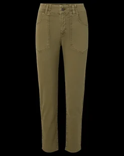 Veronica Beard Pants*Arya Straight-Leg Pant in Army